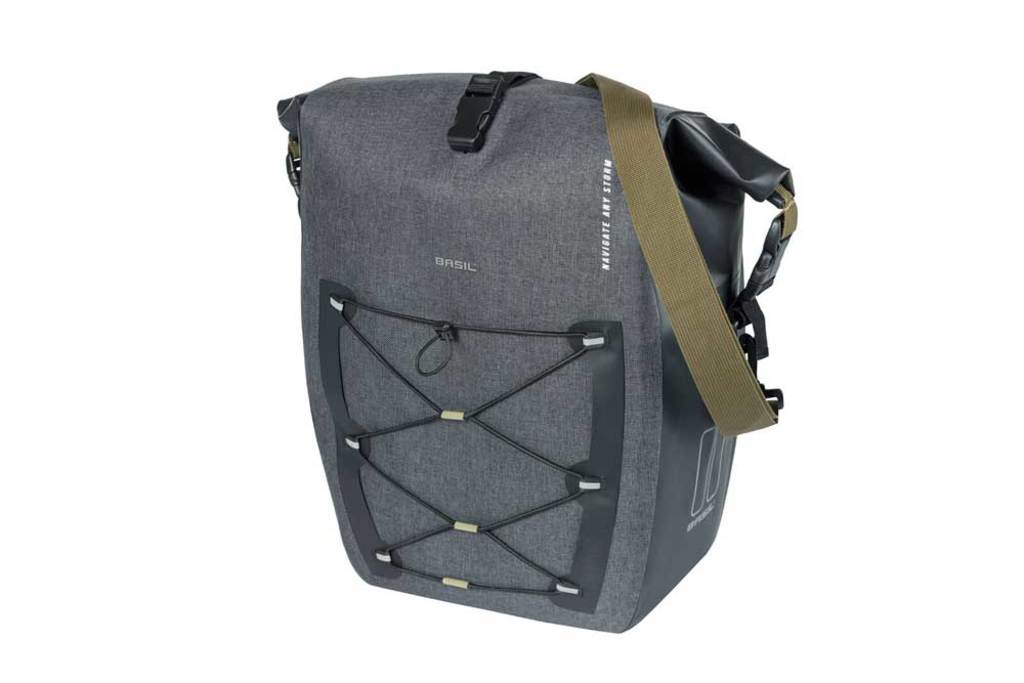 Enkele Fietstas Basil Navigator Storm L MIK Side-Zwart 25-31L Enkele Fietstas Basil Navigator Storm L MIK Side-Zwart 25-31L